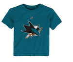 Kinder NHL San Jose Sharks - T-Shirt Teal (Boys Size: 84-116)