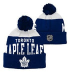 Kinder NHL Toronto Maple Leafs Beanie Stretchark  PomPom