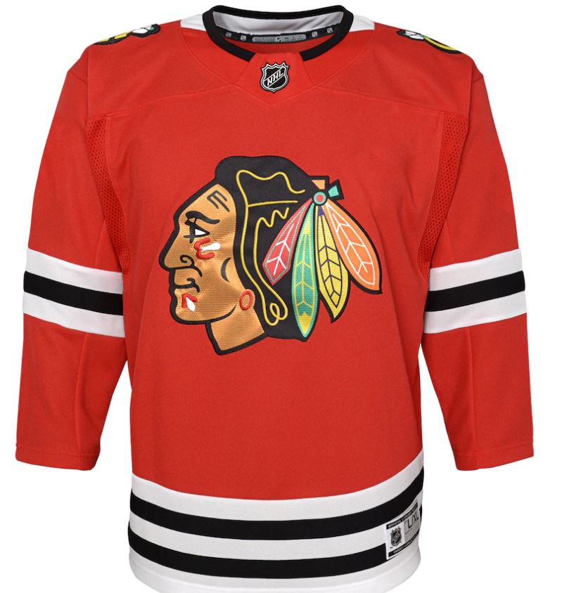 Kinder NHL Chicago Blackhawks - Home Replica Jersey Red Neutral