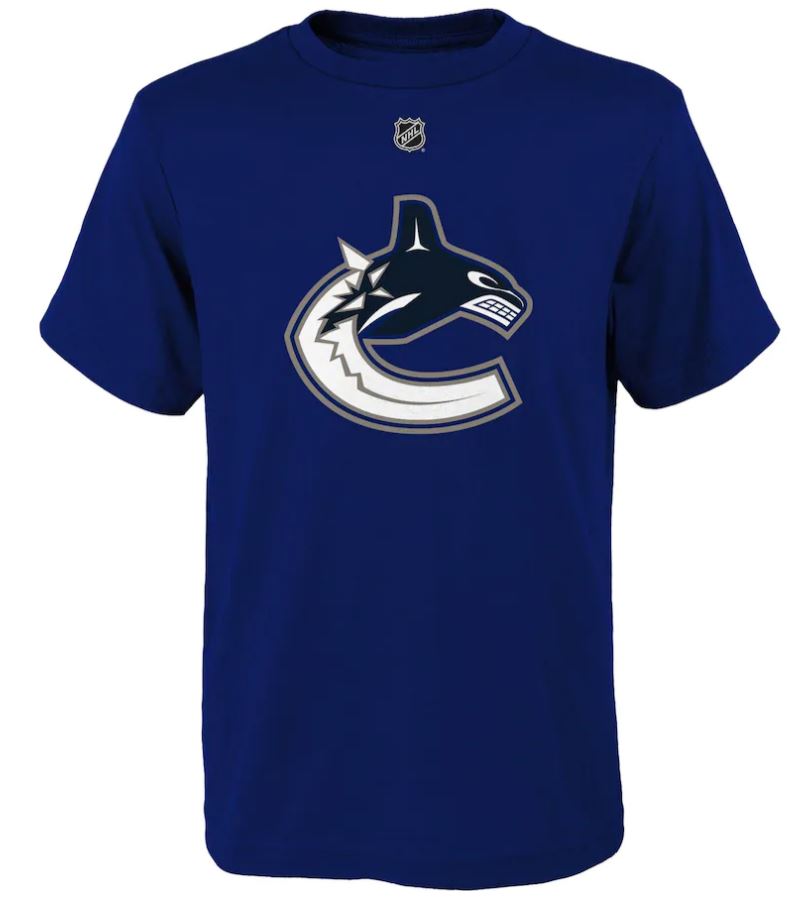 Kinder NHL Vancouver Canucks Primary Logo T-Shirt