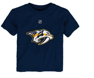 Kinder NHL Nashville Predators - T-Shirt Navy (Boys Size: 84-116)
