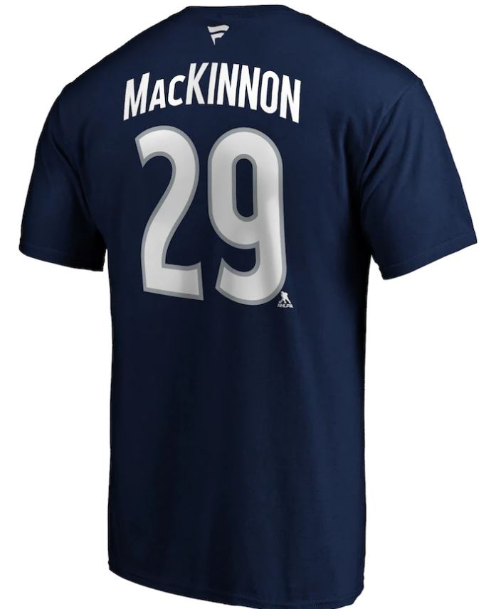 NHL MacKinnon 29 - Colorado Avalanche T-Shirt Navy