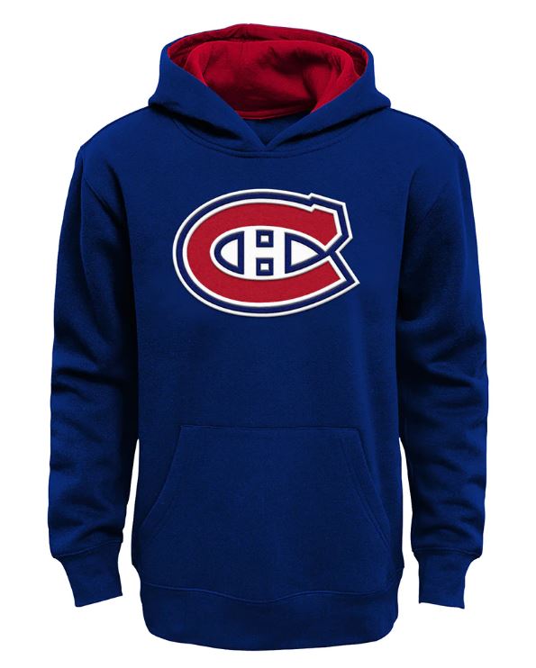 Kinder NHL Montreal Canadiens Hoodie Fleece Premium Navy