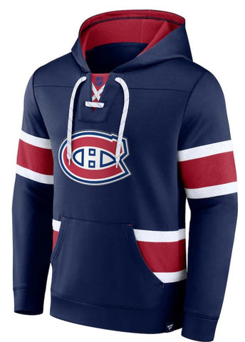 NHL Montreal Canadiens Power Play Jersey Stripe Hoodie
