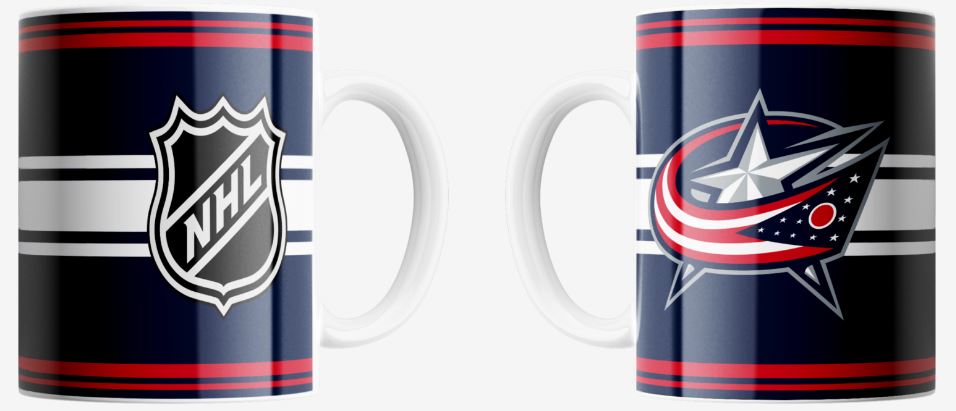 NHL Columbus Blue Jackets - Tasse FaceOff