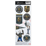 NHL Vegas Golden Knights Stickers 8er Set