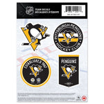 Pittsburgh Penguins Stickers 4er Set
