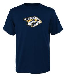 Kinder NHL Nashville Predators Primary Logo T-Shirt - Navy