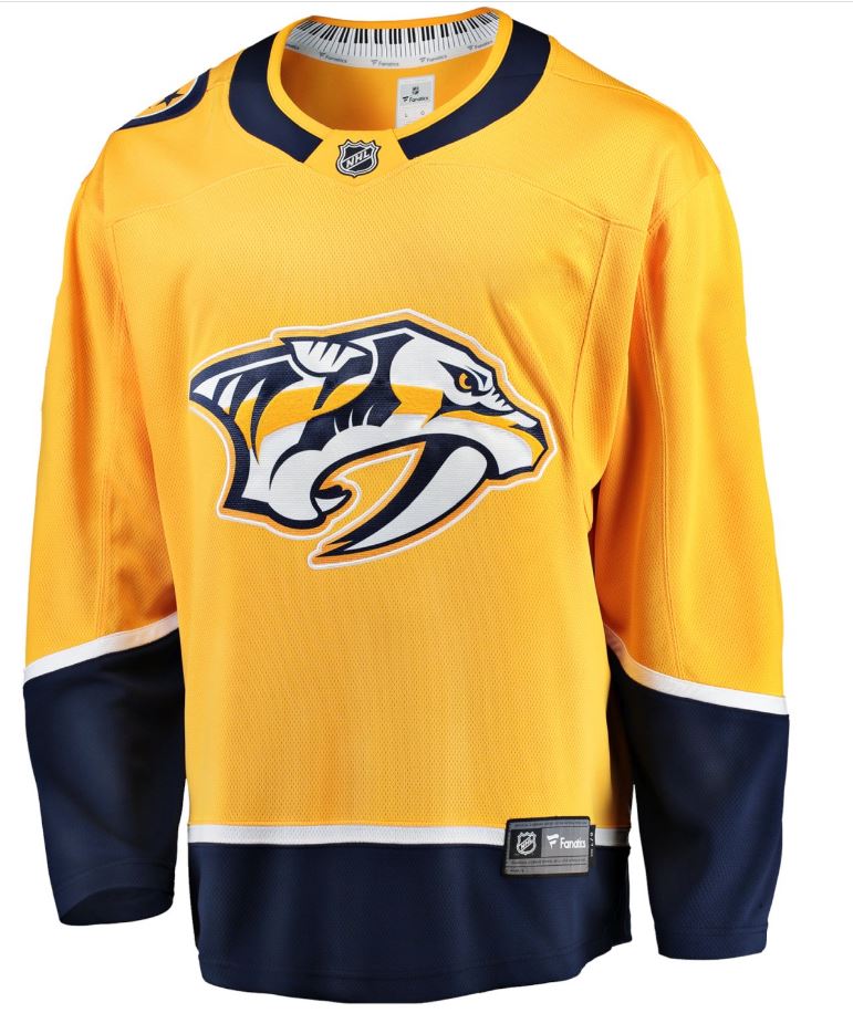 NHL Nashville Predators - Breakaway Home Premier Jersey - Neutral Yellow