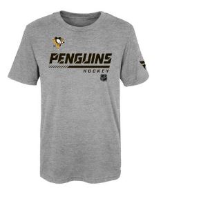 Kinder NHL Pittsburgh Penguins  APro Prime T-Shirt - Grey