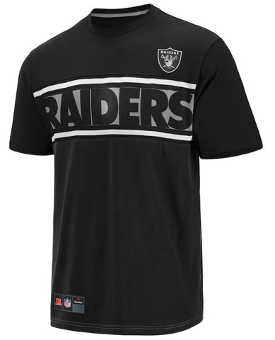 NFL Las Vegas Raiders Patch Logo T-Shirt - Black