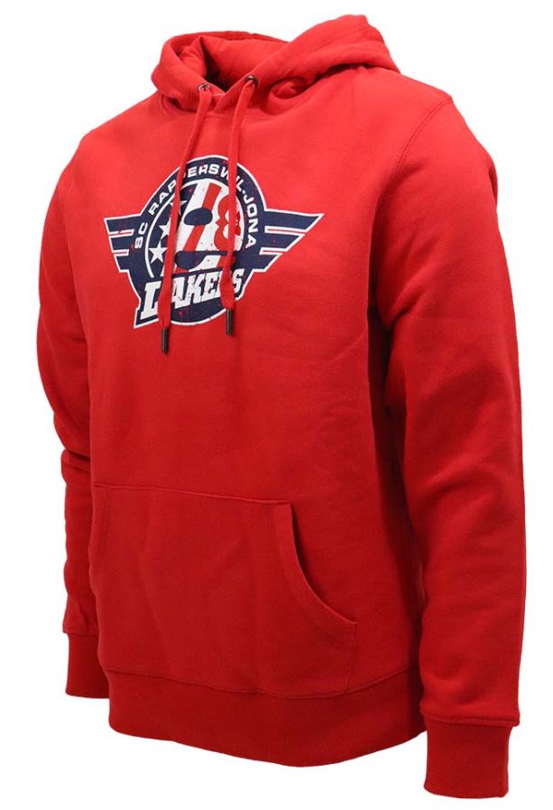 NLA SCRJ Lakers Logo Hoodie  - Rot (1x Size L)