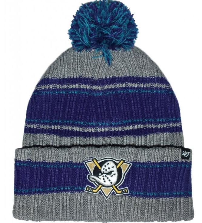 NHL Anaheim Ducks Rexford &#39;47 CUFF KNIT PomPom