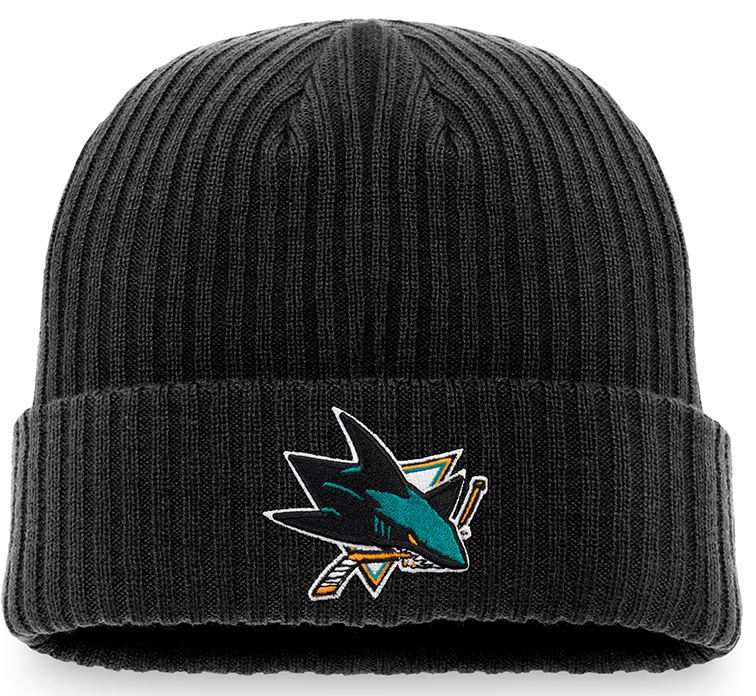 NHL San Jose Ribbed Core Cuffed Knit