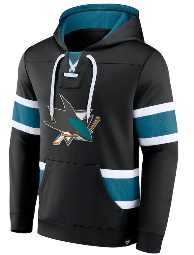 NHL San Jose Sharks Power Play Jersey Stripe Hoodie