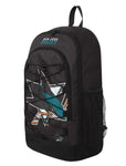 NHL San Jose Sharks Bungee Backpack Black