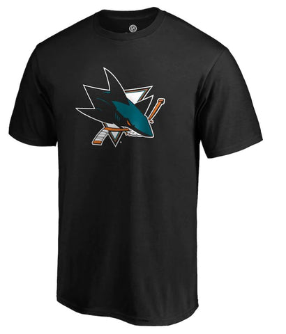 NHL San Jose Sharks Mid Essentials T-Shirt Black