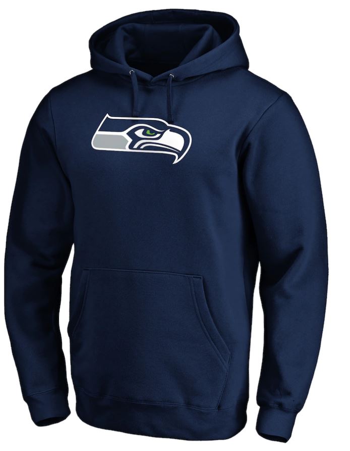 Sweat à capuche principal des Seattle Seahawks de la NFL