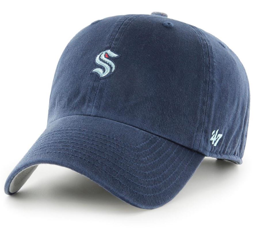 NHL Seattle Kraken Base Runner &#39;47 CLEAN UP Mini Logo