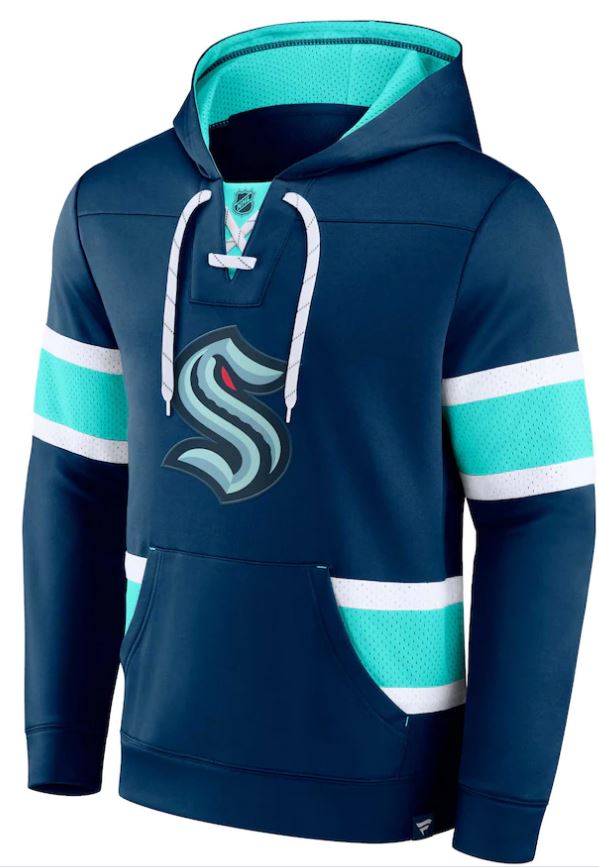 NHL Seattle Kraken Power Play Jersey Stripe Hoodie