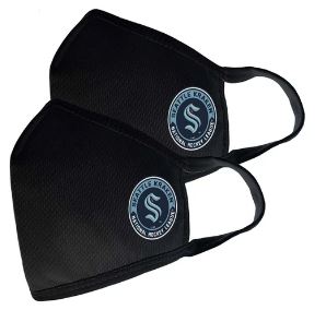 Seattle Kraken Masken 2er Pack