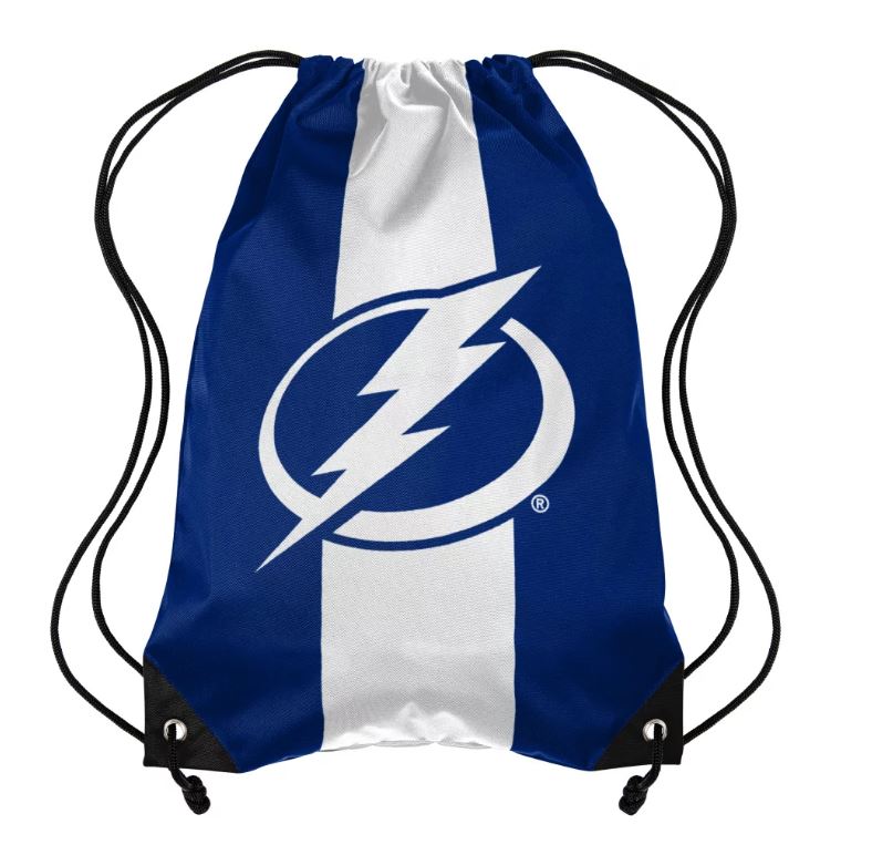 NHL Tampa Bay Lightning Drawstring Bag - Stripes