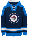 Kinder NHL Winnipeg Jets Hockey Hood Double Stripes (1x 140)