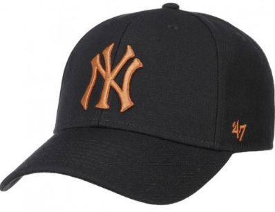 MLB New York Yankees &#39;47 MVP SNAPBACK Logo Bronce - Black