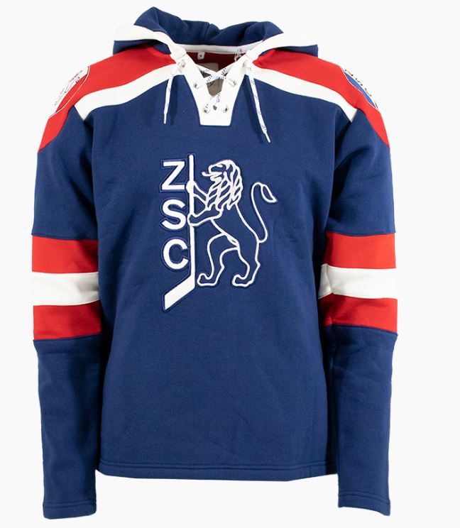 NLA ZSC Lions Hoodie Vintage Double Stripe- Navy (2XL only)