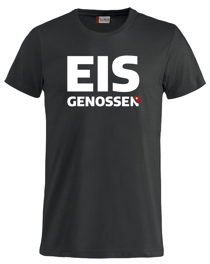 Eisgenossen - Tee Shirt Uni Schwarz
