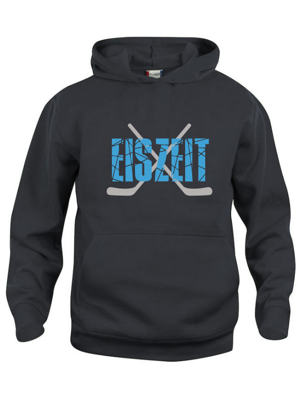 Eiszeit Hoodie Kinder Schwarz