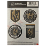 NHL Vegas Golden Knights Team Stickers