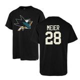 NHL Meier 28 - San Jose Sharks 47' Tee Shirt - Black